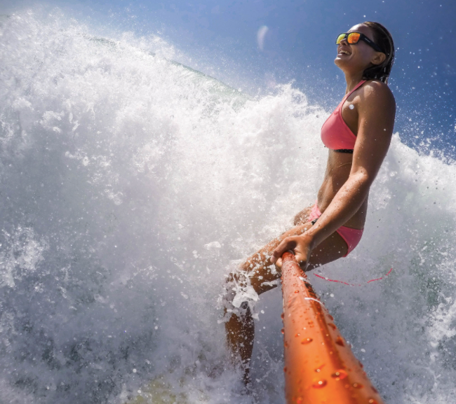 Why This Hawaiian Waterwoman Chooses Bomber Eyewear