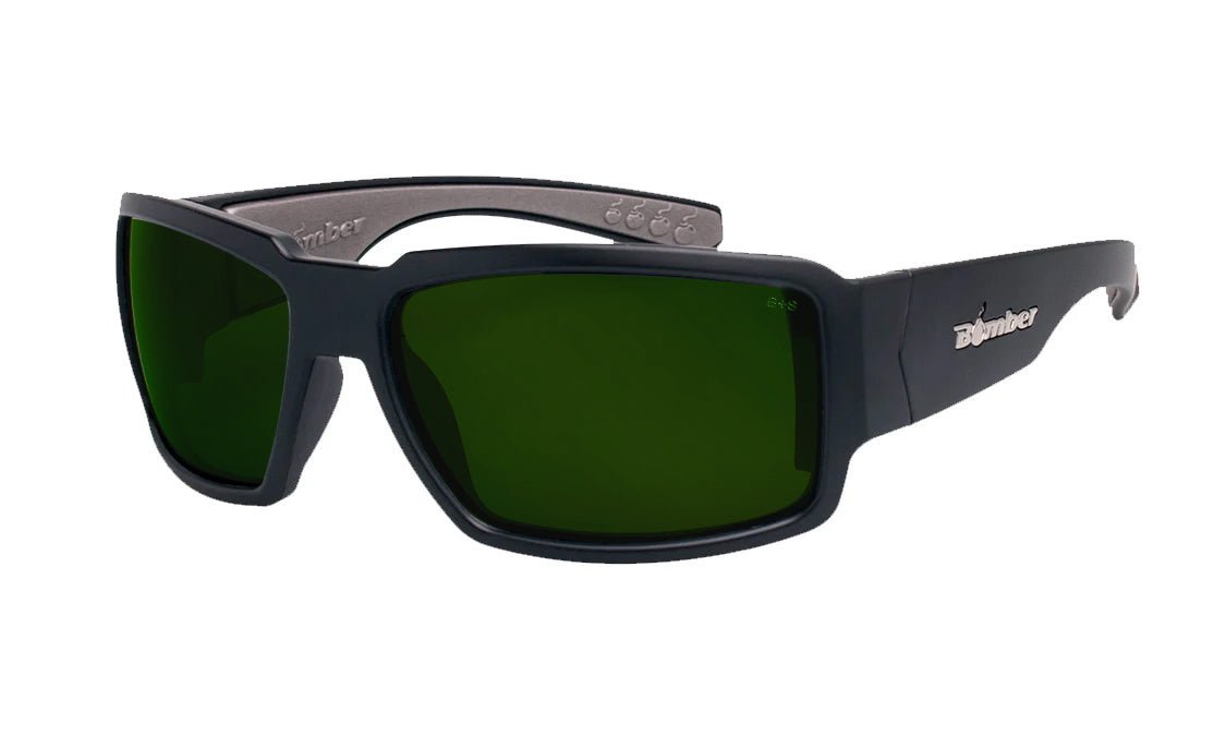 cutting goggles Bomber Eyewear Boogie-Bomb T5 Torch Cutting Shades Black