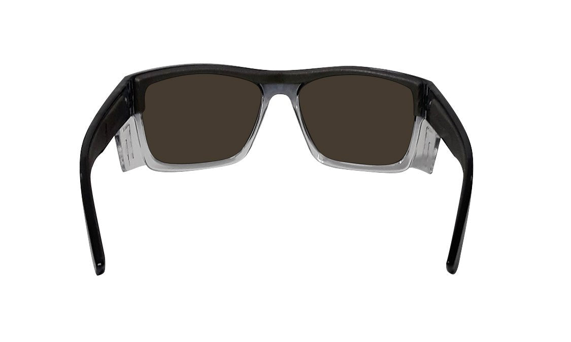 CLUTCH Safety - Gold Mirror Crystal - Safety Glasses - Bomber Eyewear - CL104GLD