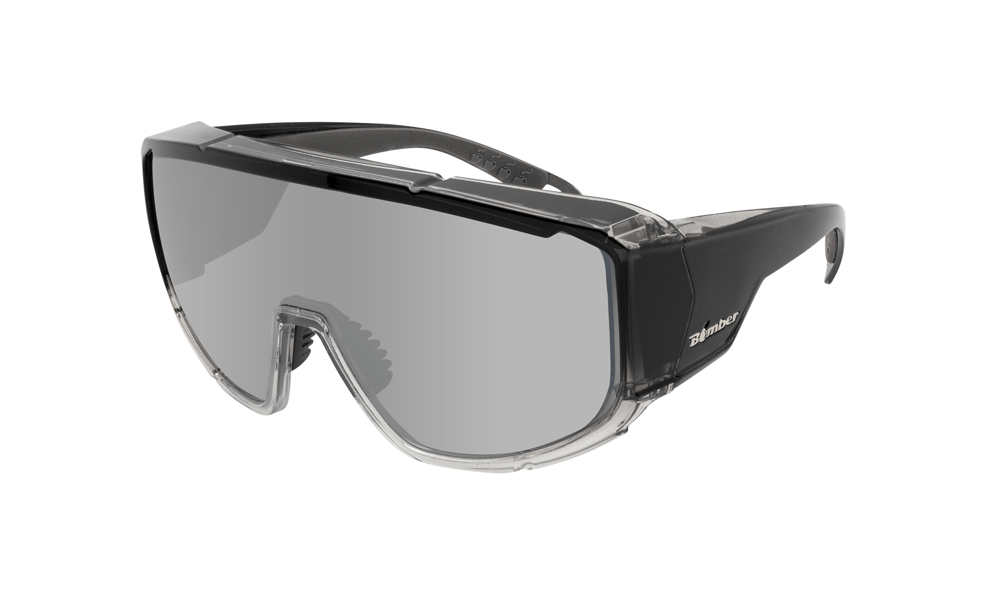 Magnum Oversized Silver Sunglasses | Bomber Eyewear