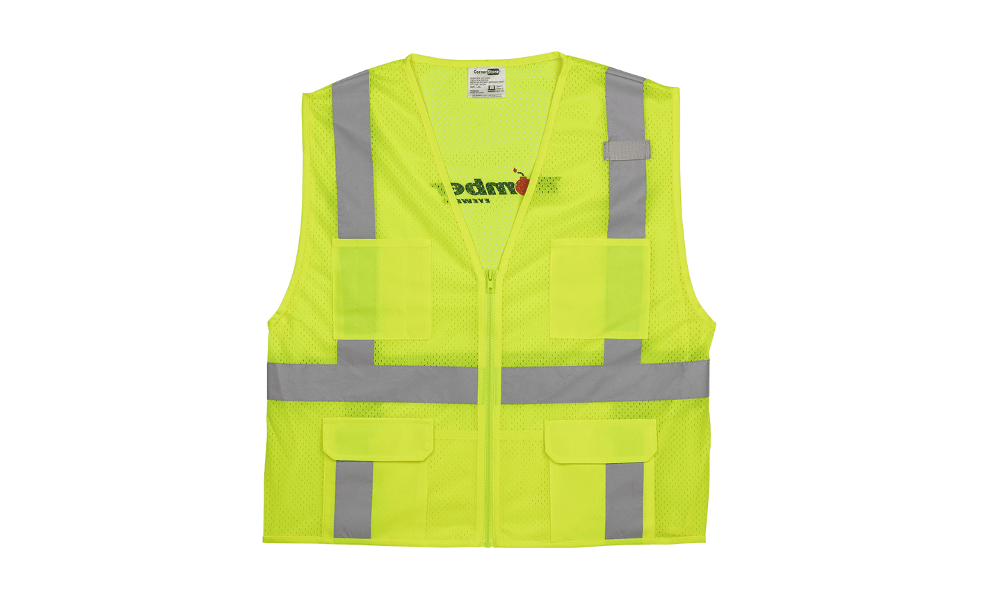 SAFETY VEST YELLOW - Bomber Eyewear - VEST-SAFETY-YELLOW-S-M