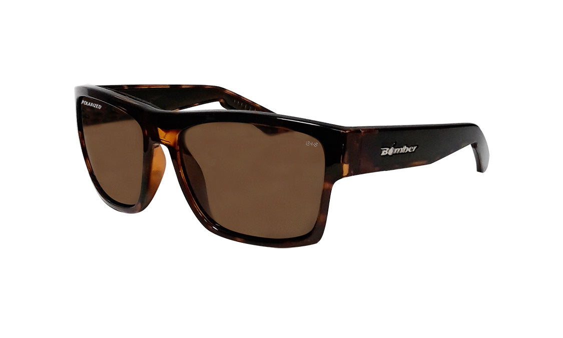 Clutch Brown Lens Polarized Sunglasses Bomber Eyewear