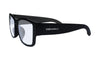 BLACK FRAME READING GLASSES WITH CLEAR LENS