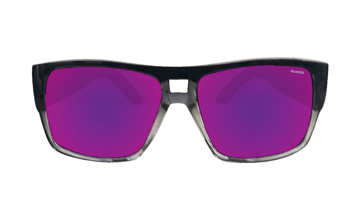 Pink Mirror Lens Sunglasses with Polarized Lenses
