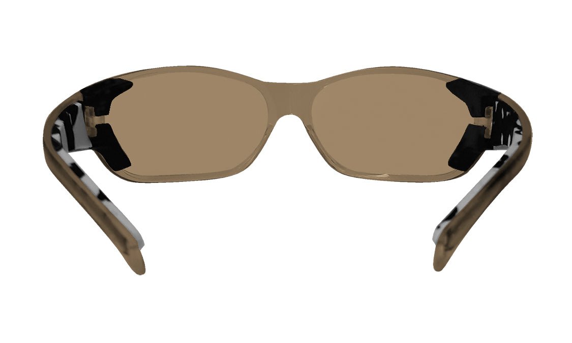 H - Bomb Safety - Light Brown - Safety Glasses - Bomber Eyewear - HF106
