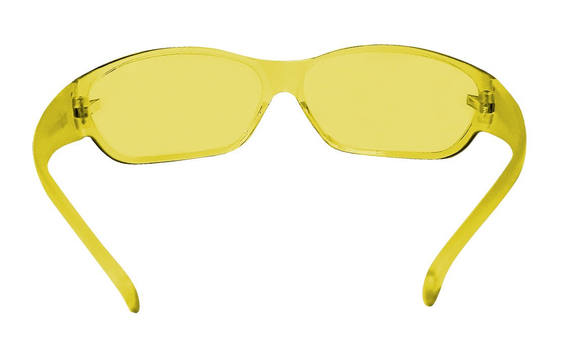 H - Bomb Safety - Yellow - Safety Glasses - Bomber Eyewear - H102