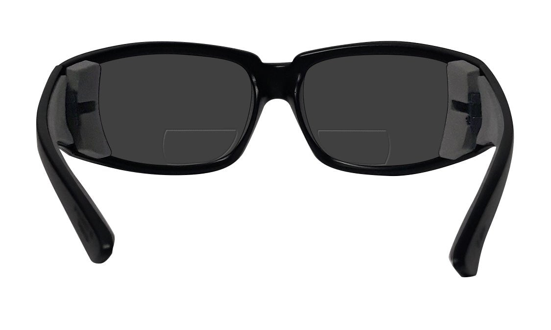 STINK Safety - Bifocals Smoke - Safety Glasses - Bomber Eyewear - ST103BF1.5