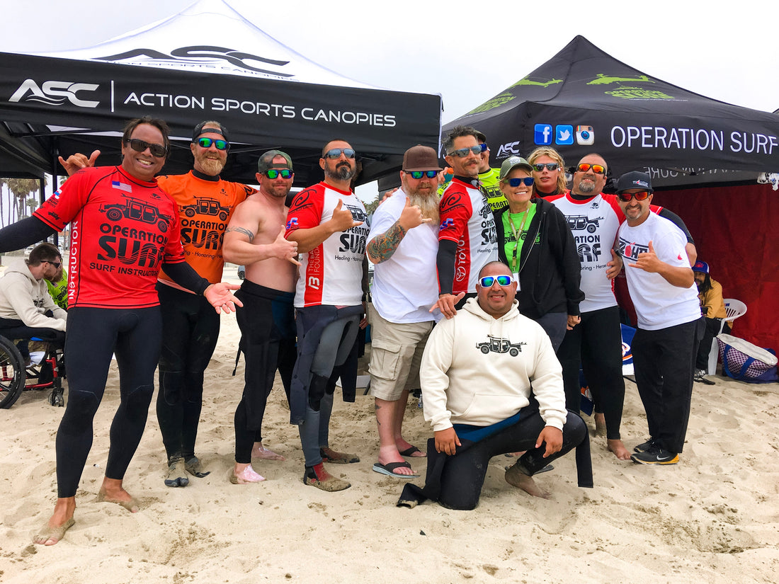 Bomber Eyewear Sponsors America's Heroes at Operation Surf - Bomber Eyewear