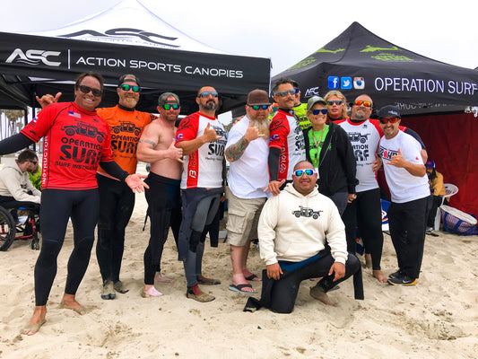 Bomber Eyewear Sponsors America's Heroes at Operation Surf - Bomber Eyewear