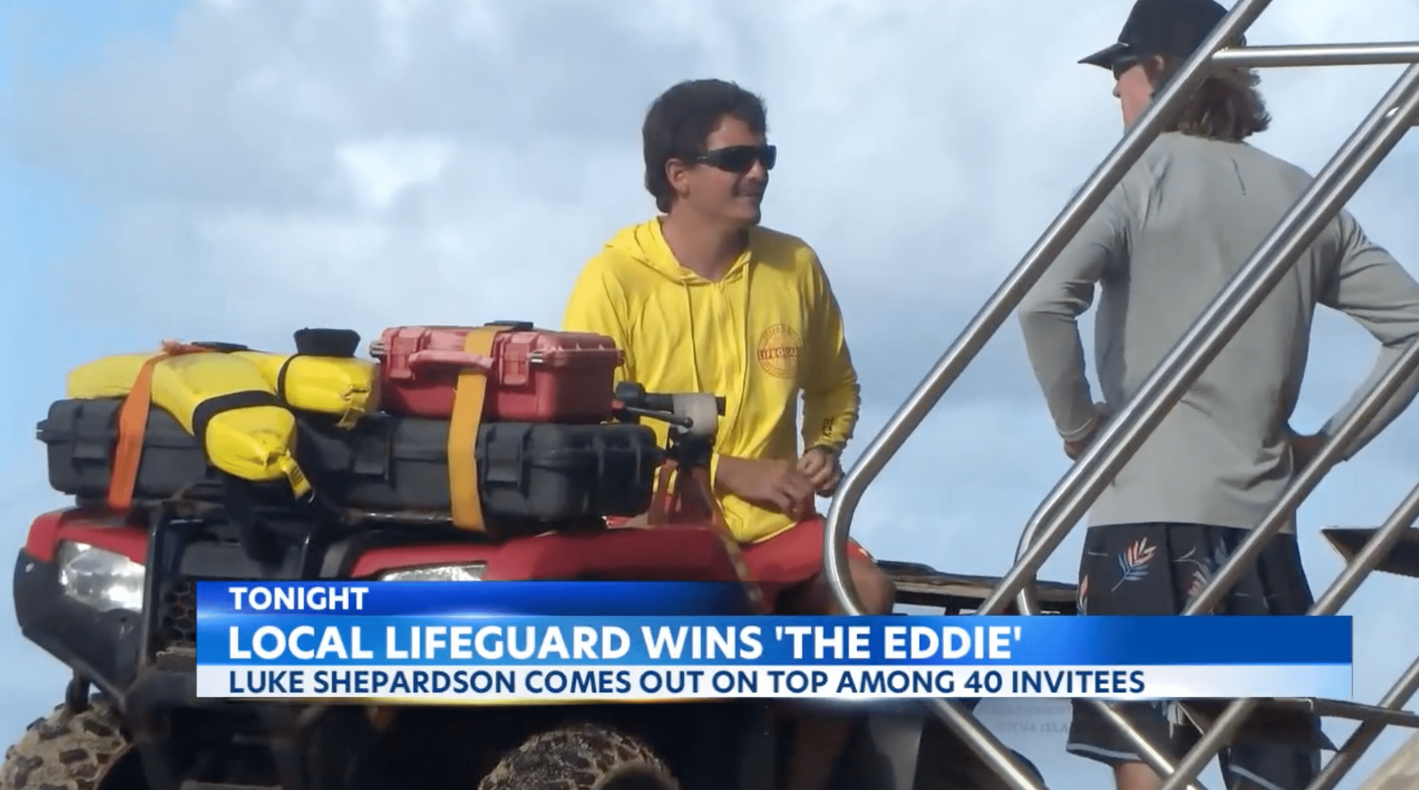 Luke Shepardson - Eddie Surf Competition Invitational 2023 Winner ...