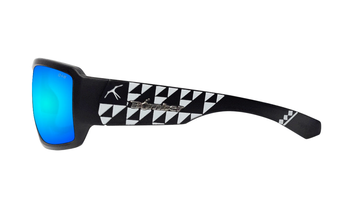 BOOGIE Safety - Polarized Ice Blue Mirror Mana Series