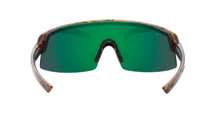BOMB RIPPA Safety - Polarized Tortoise GREEN MIRROR