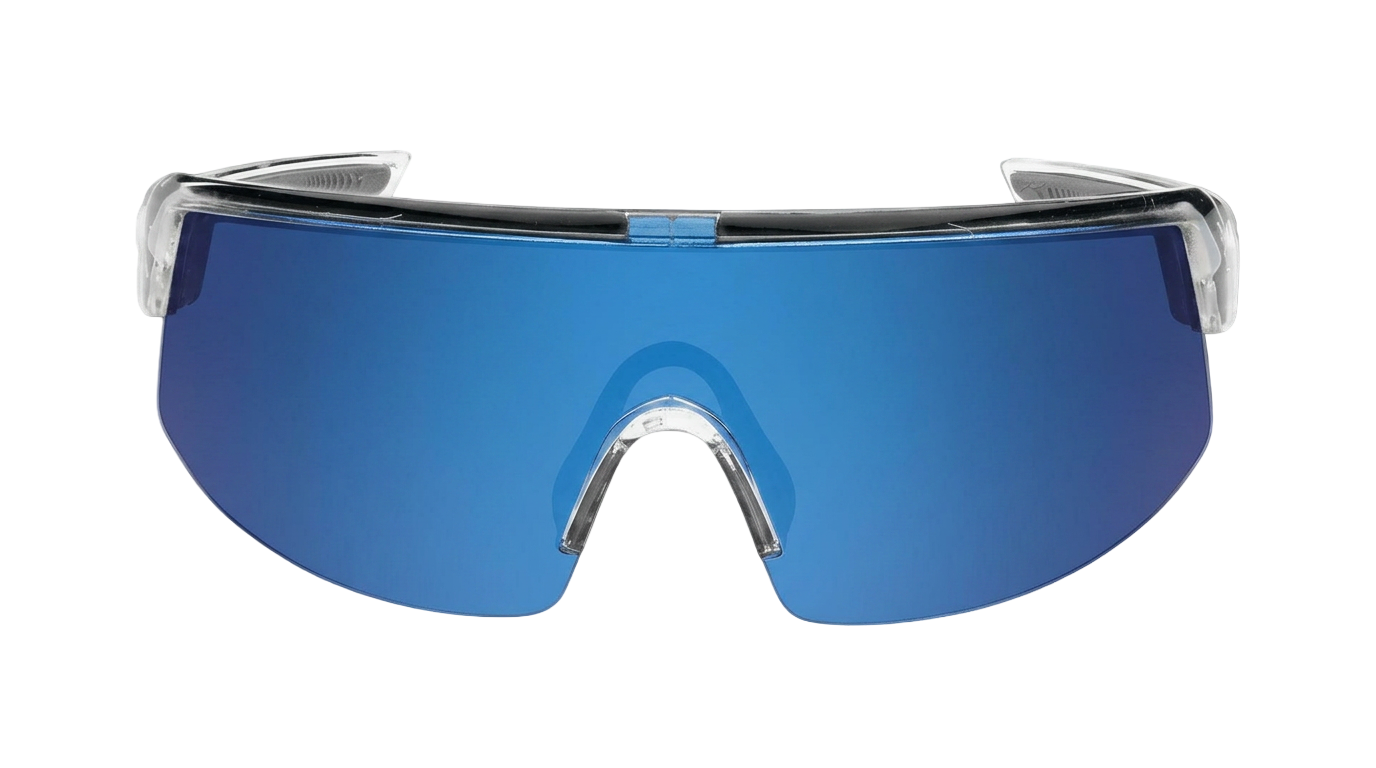 BOMB RIPPA Safety - Blue Mirror Crystal
