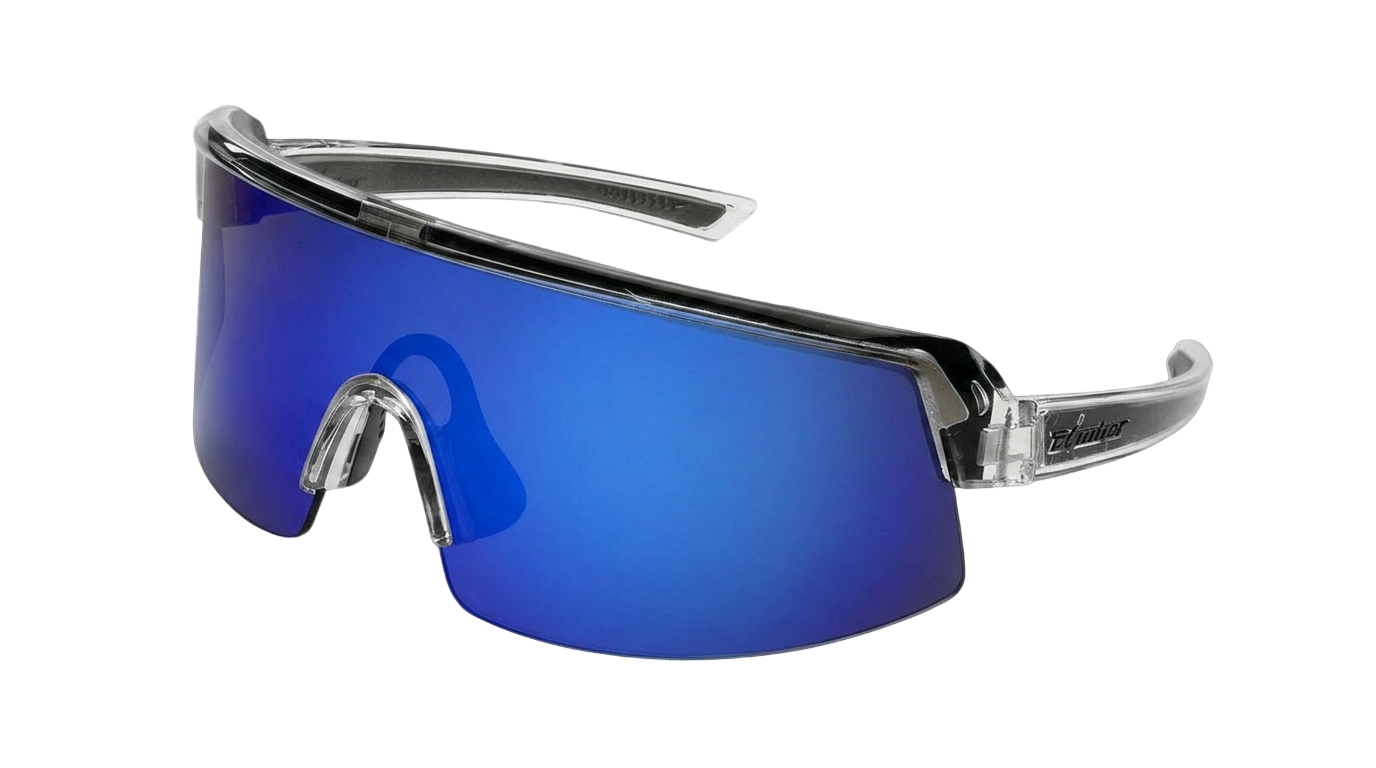 BOMB RIPPA Safety - Blue Mirror Crystal