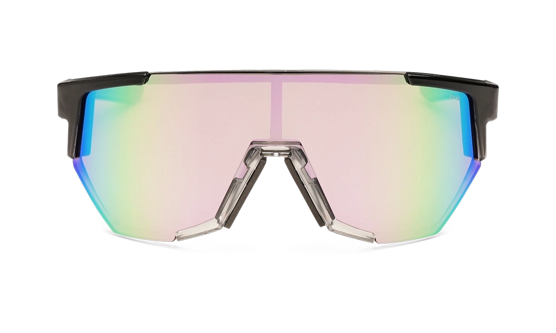 JAGER Bomb Safety - Polarized Rose Gold Pink Mirror Crystal
