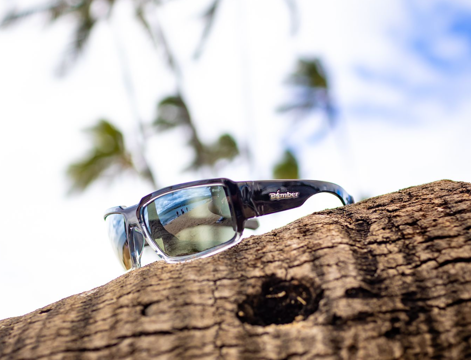 160mm Sunglasses with Silver Mirror Lenses | Bomber Eyewear