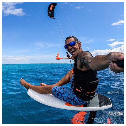 AHI Safety - Polarized Blue Mirror - Safety Glasses - Bomber Eyewear - AH111BM