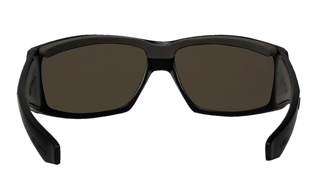 AHI Safety - Polarized Blue Mirror - Safety Glasses - Bomber Eyewear - AH111BM