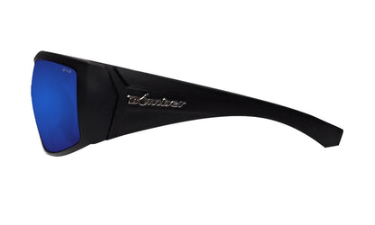 AHI Safety - Polarized Blue Mirror - Safety Glasses - Bomber Eyewear - AH111BM