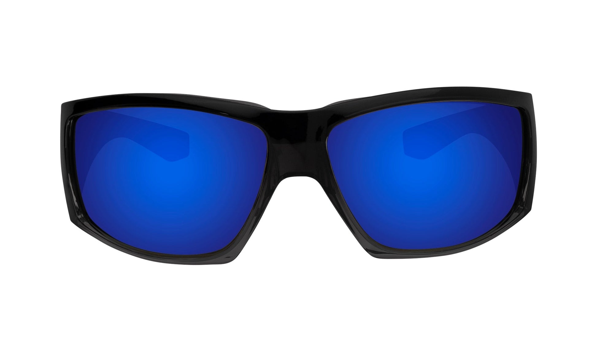 AHI Safety - Polarized Blue Mirror - Safety Glasses - Bomber Eyewear - AH111BM