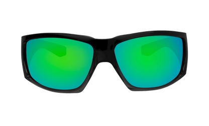 AHI Safety - Polarized Green Mirror - Safety Glasses - Bomber Eyewear - AH111GM