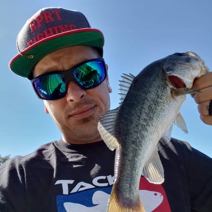 AHI Safety - Polarized Green Mirror - Safety Glasses - Bomber Eyewear - AH111GM