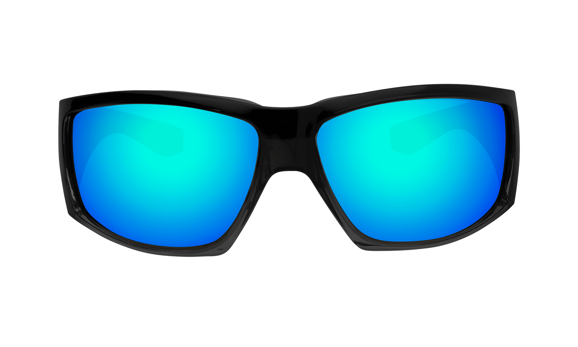 AHI Safety - Polarized Ice Blue Mirror - Safety Glasses - Bomber Eyewear - AH111ICE
