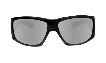 AHI SAFETY - Polarized Silver Mirror Crystal - Bomber Eyewear - AH114