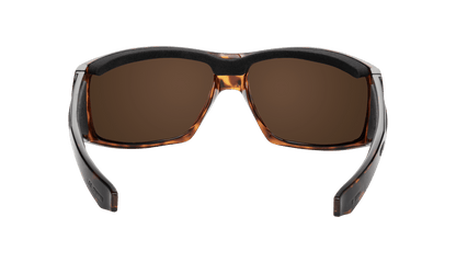 AHI Safety - Polarized Tortoise - Safety Glasses - Bomber Eyewear - AH112