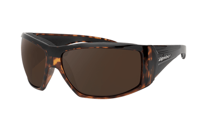 AHI Safety - Polarized Tortoise - Safety Glasses - Bomber Eyewear - AH112