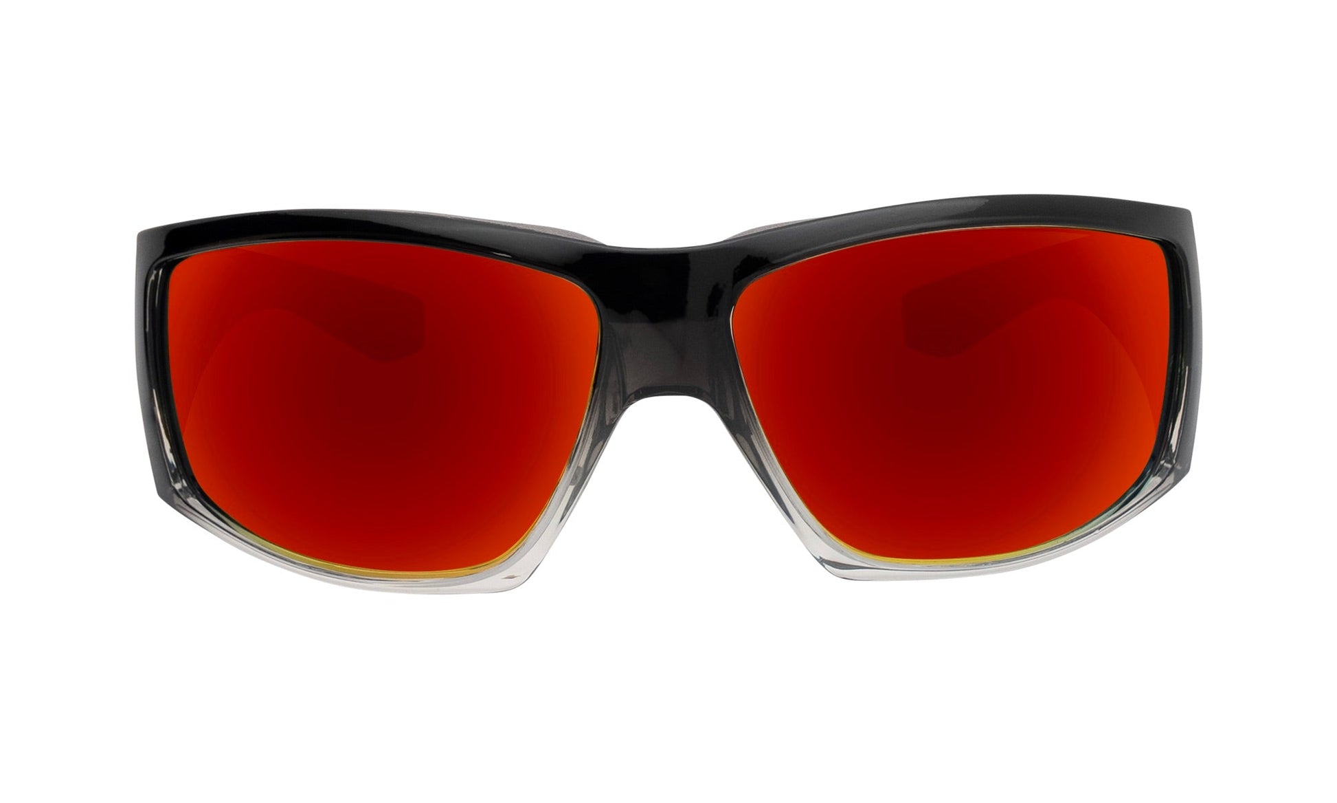 AHI Safety - Red Mirror Crystal - Safety Glasses - Bomber Eyewear - AH104RM