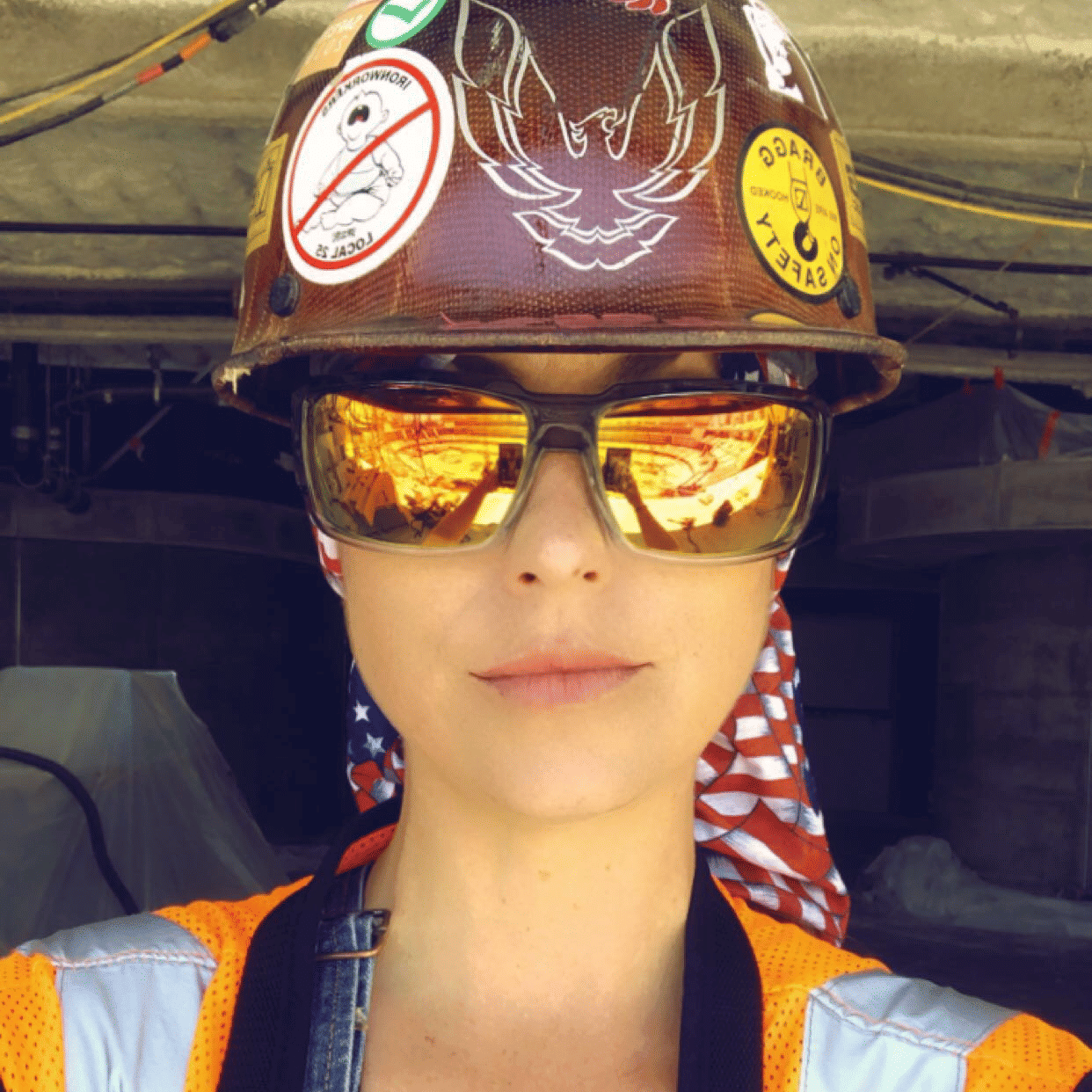 AHI Safety - Red Mirror Crystal - Safety Glasses - Bomber Eyewear - AH104RM