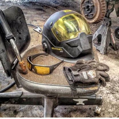 AHI Safety - Yellow - Safety Glasses - Bomber Eyewear - AH102