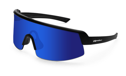 BOMB RIPPA Safety - Blue Mirror - Safety Glasses - Bomber Eyewear - BRP103BM