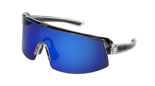 BOMB RIPPA Safety - Blue Mirror Crystal - Safety Glasses - Bomber Eyewear - BRP104BM