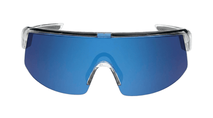 BOMB RIPPA Safety - Blue Mirror Crystal - Safety Glasses - Bomber Eyewear - BRP104BM