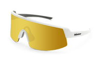 BOMB RIPPA Safety - Gold Mirror White - Safety Glasses - Bomber Eyewear - BRP105GLD