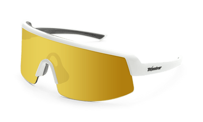 BOMB RIPPA Safety - Gold Mirror White - Safety Glasses - Bomber Eyewear - BRP105GLD