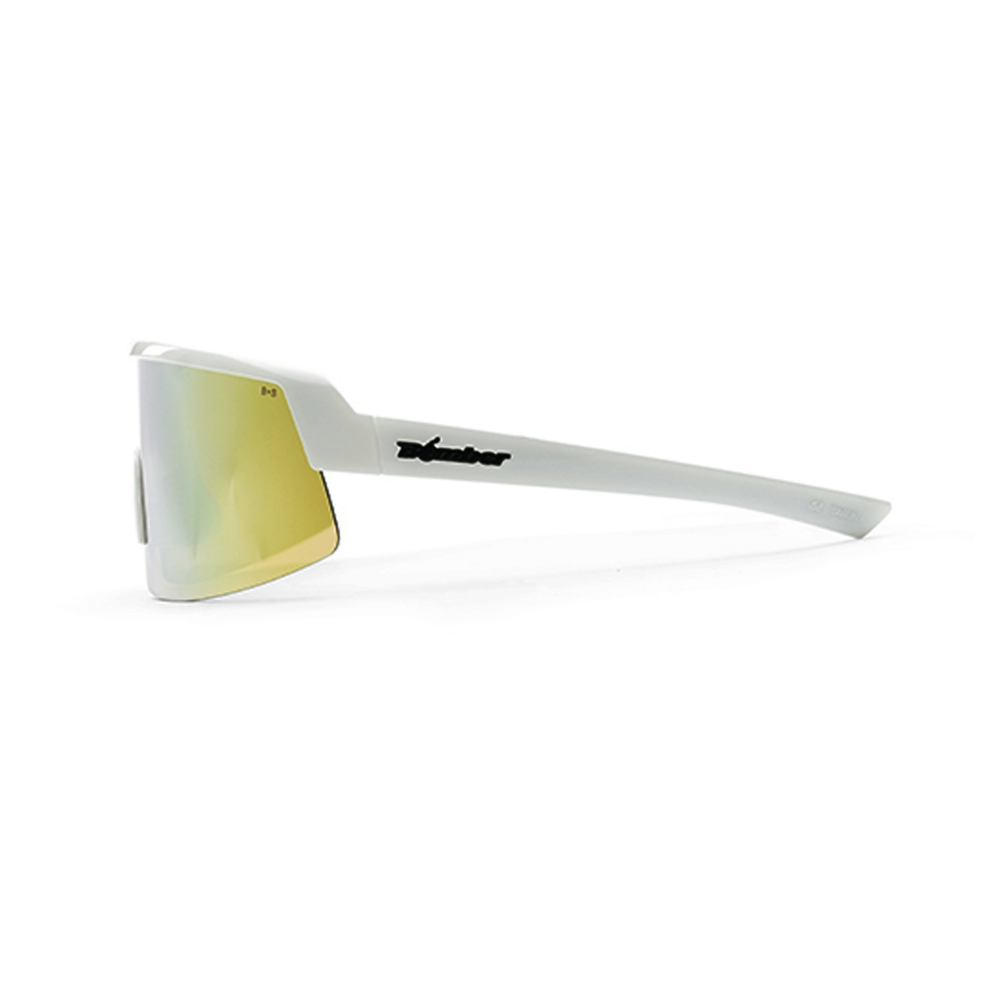 BOMB RIPPA Safety - Gold Mirror White - Safety Glasses - Bomber Eyewear - BRP105GLD
