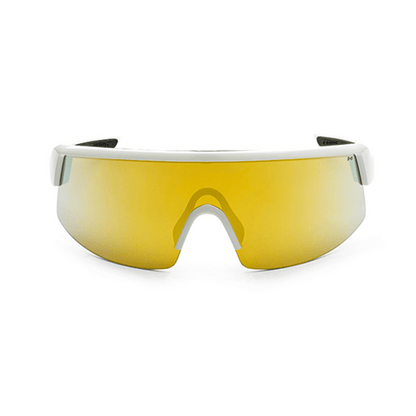 BOMB RIPPA Safety - Gold Mirror White - Safety Glasses - Bomber Eyewear - BRP105GLD