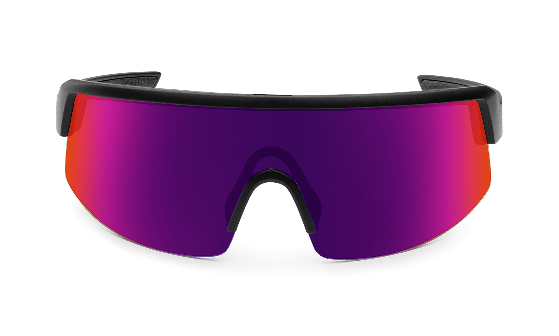 BOMB RIPPA Safety - Pink & Purple Polarized Mirror - Safety Glasses - Bomber Eyewear - BRP111PNK