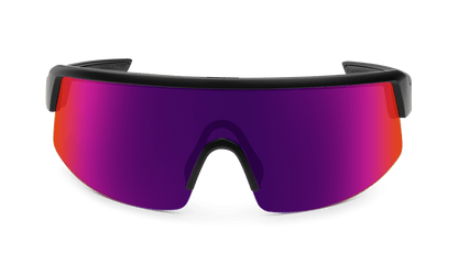 BOMB RIPPA Safety - Pink & Purple Polarized Mirror - Safety Glasses - Bomber Eyewear - BRP111PNK