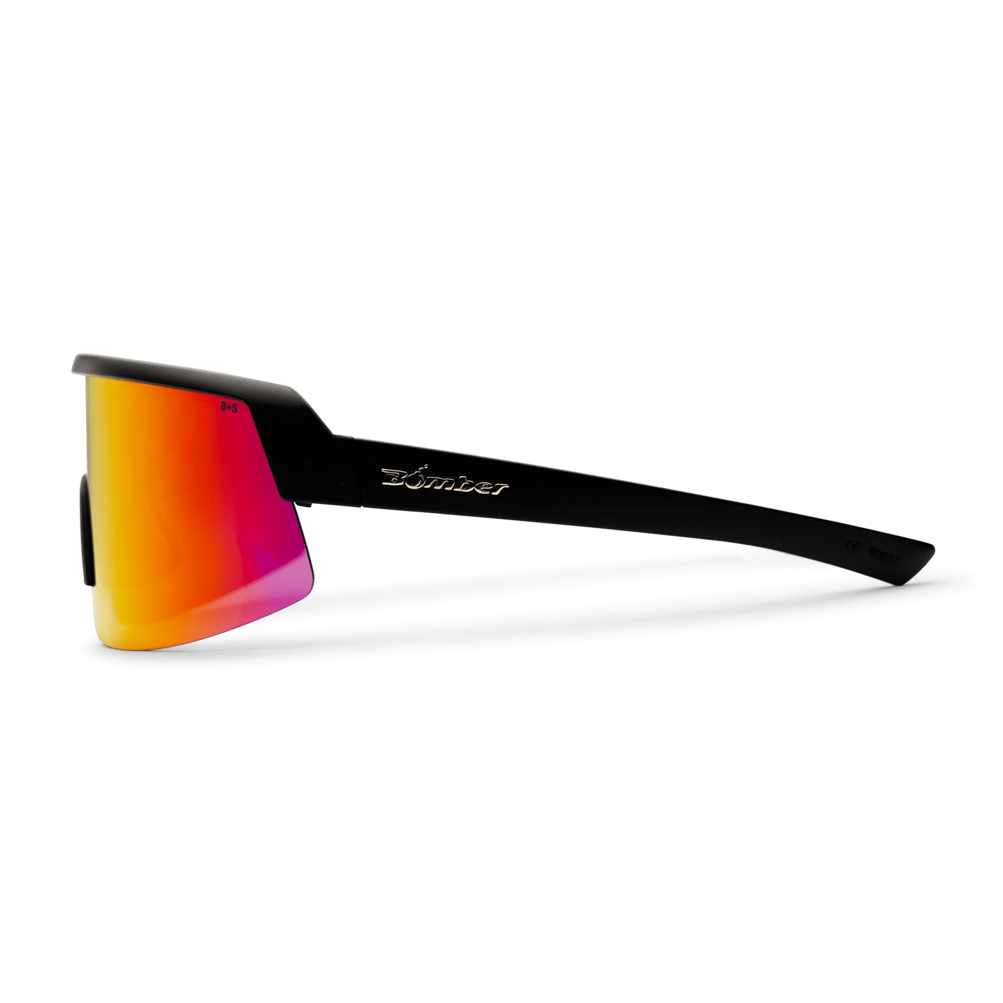 BOMB RIPPA Safety - Pink & Purple Polarized Mirror - Safety Glasses - Bomber Eyewear - BRP111PNK