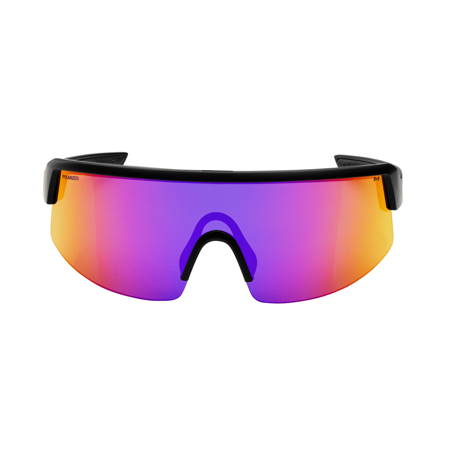 BOMB RIPPA Safety - Pink & Purple Polarized Mirror - Safety Glasses - Bomber Eyewear - BRP111PNK