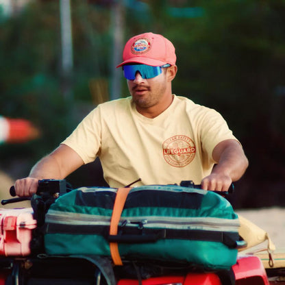 BOMB RIPPA Safety - Polarized Blue Mirror - Safety Glasses - Bomber Eyewear - BRP111BM