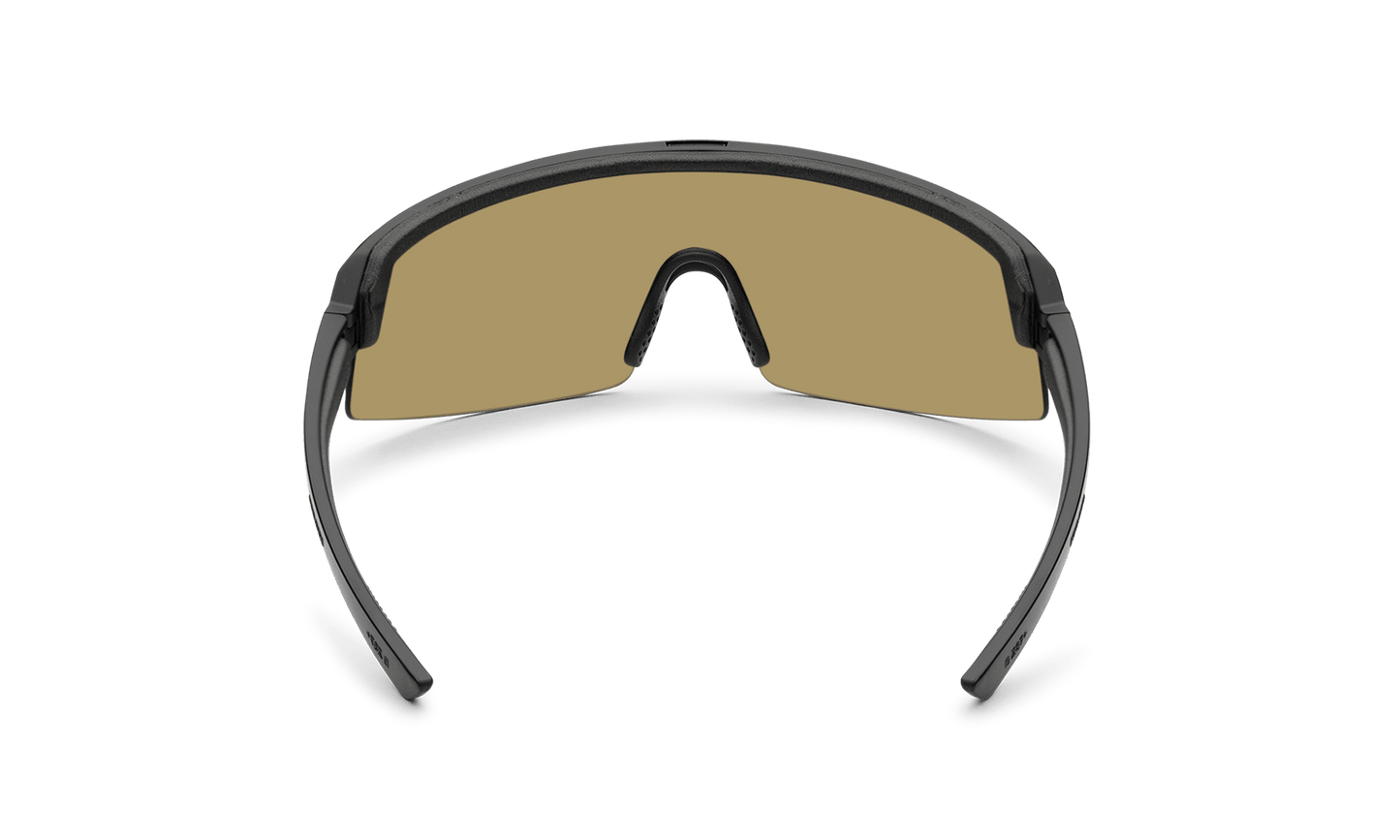 BOMB RIPPA Safety - Polarized Rose Gold - Safety Glasses - Bomber Eyewear - BRP111PM