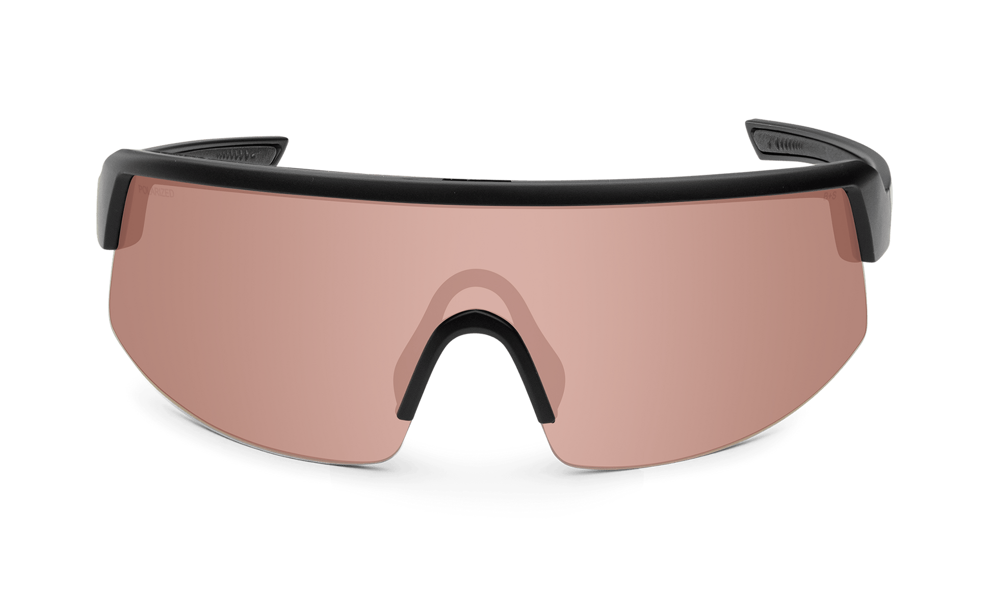 BOMB RIPPA Safety - Polarized Rose Gold - Safety Glasses - Bomber Eyewear - BRP111PM