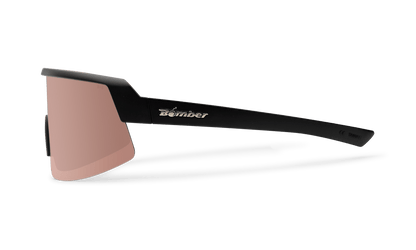 BOMB RIPPA Safety - Polarized Rose Gold - Safety Glasses - Bomber Eyewear - BRP111PM
