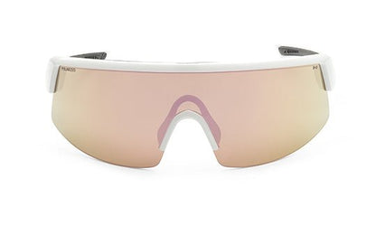 BOMB RIPPA Safety - Polarized Rose Gold Pink Mirror White - Safety Glasses - Bomber Eyewear - BRP115PM
