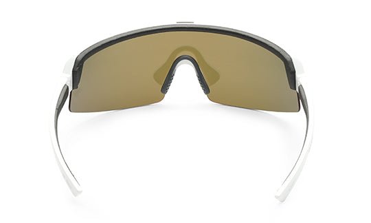 BOMB RIPPA Safety - Polarized Rose Gold Pink Mirror White - Safety Glasses - Bomber Eyewear - BRP115PM